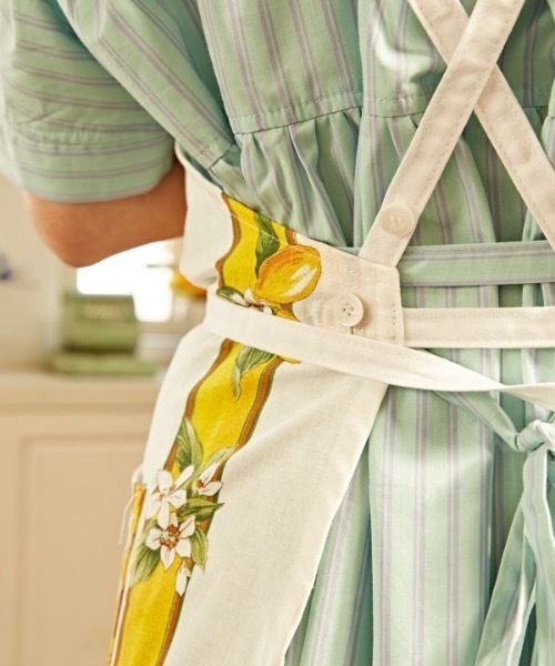 欧州航路 エプロン 「欧州航路」プロバンスレモンエプロン : ZOZOTOWN