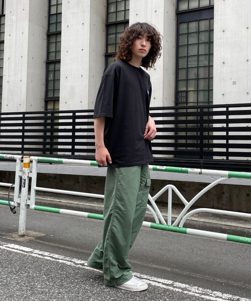 チャオパニック　完売QUICK-DRY TRACKパンツ セール】フリルラインワイドトラックパンツ（その他パンツ