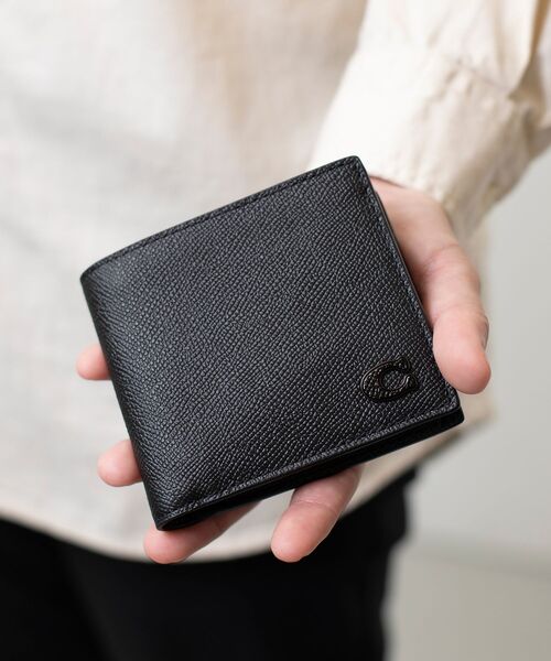 COACH メンズ二つ折り財布｜財布｜ファッション おすすめ人気