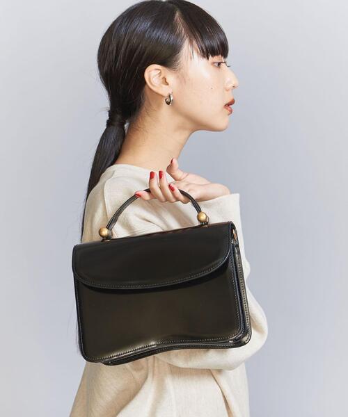 ETTE ショルダーバッグ バッグ 「ETTE」レザー COSME スクエア