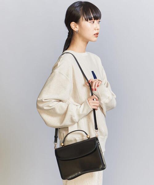ETTE ショルダーバッグ バッグ 「ETTE」レザー COSME スクエア