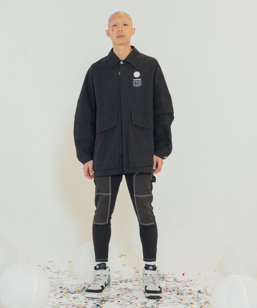 ジャケット・アウター STOF Linen UTAGE Embroi Blouson S STOF ブルゾン アウター Linen UTAGE Embroi Blouson メンズ