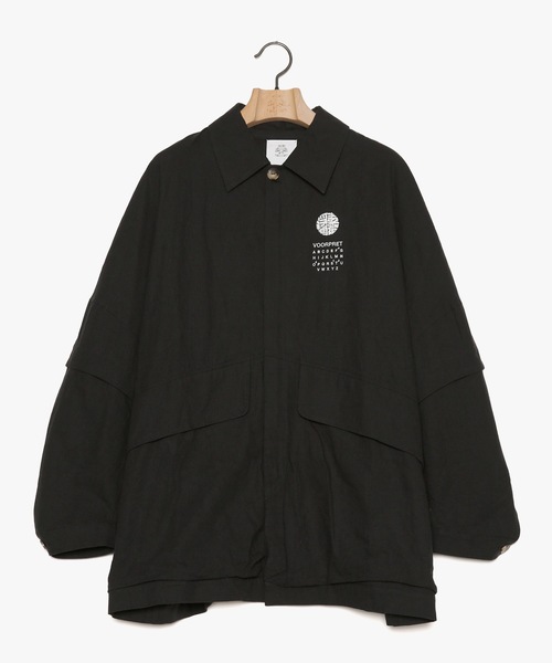 ジャケット・アウター STOF Linen UTAGE Embroi Blouson S STOF ブルゾン アウター Linen UTAGE Embroi Blouson メンズ