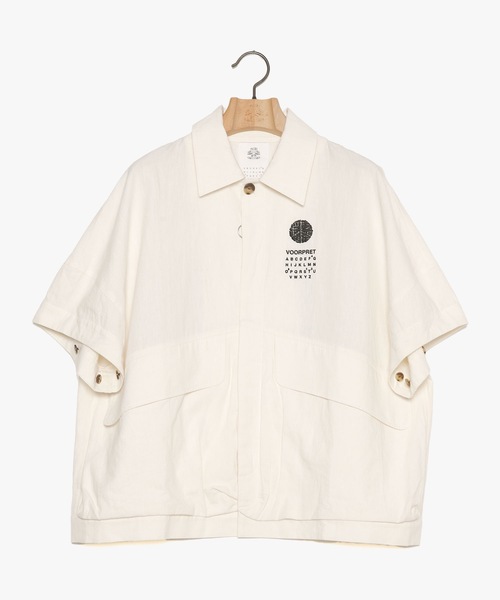 ジャケット・アウター STOF Linen UTAGE Embroi Blouson S STOF ブルゾン アウター Linen UTAGE Embroi Blouson メンズ