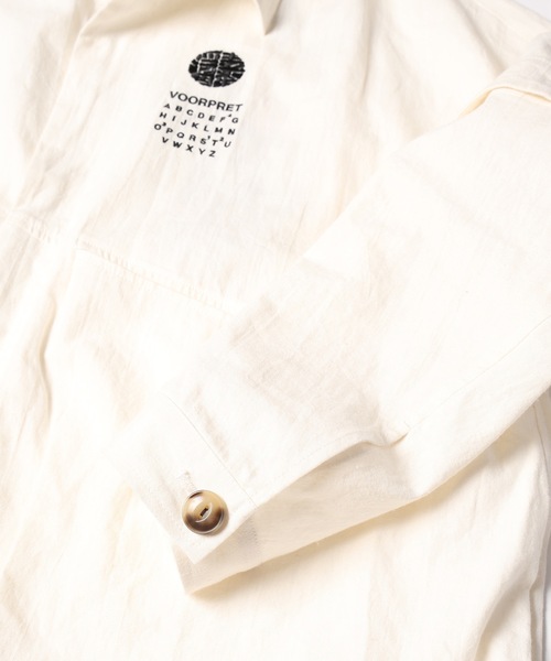 ジャケット・アウター STOF Linen UTAGE Embroi Blouson S STOF ブルゾン アウター Linen UTAGE Embroi Blouson メンズ