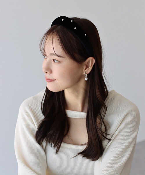 ロジェヴィヴィエ　ビジューベロアカチューシャ 楽天市場】ROGER VIVIER ロジェヴィヴィエ カチューシャ BROCHE