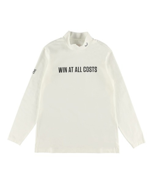 tシャツ 「WAAC」MENS シルケットコットンベア天竺 長袖モックネック 
