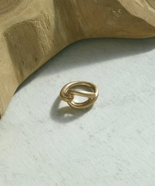 GOLDY（ゴールディ） 指輪 リング 「GOLDY」ドロップ ライン メタル