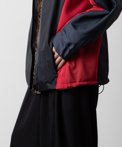 ブルゾン アウター HOOD NYLON BLOUSON メンズの画像