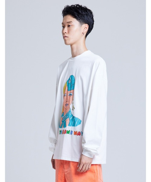 tシャツ sandw1tch shop x little sunny bite my muse long tee レディース メンズ tシャツ sandw1tch shop x little sunny bite my muse long tee