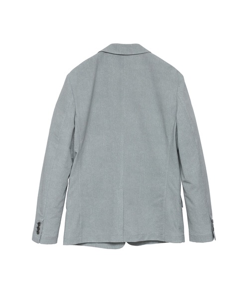 セレモニースーツ カジュアルスーツ HIGH STREET∴COOLMAXデニムプリントサッカージャケット メンズの画像
