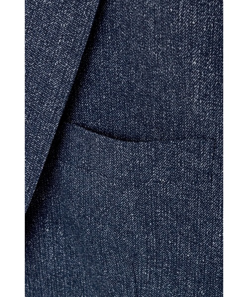 セレモニースーツ カジュアルスーツ HIGH STREET∴COOLMAXデニムプリントサッカージャケット メンズの画像