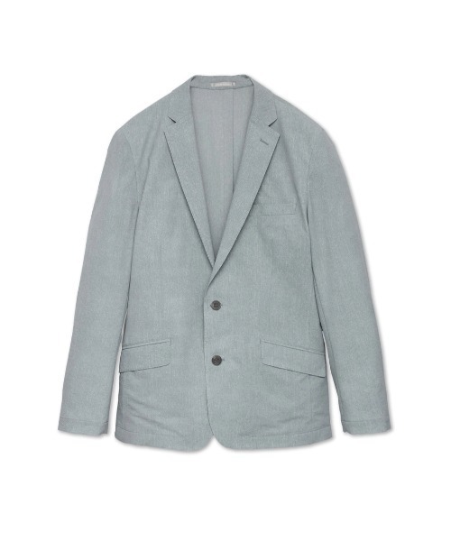 セレモニースーツ カジュアルスーツ HIGH STREET∴COOLMAXデニムプリントサッカージャケット メンズの画像