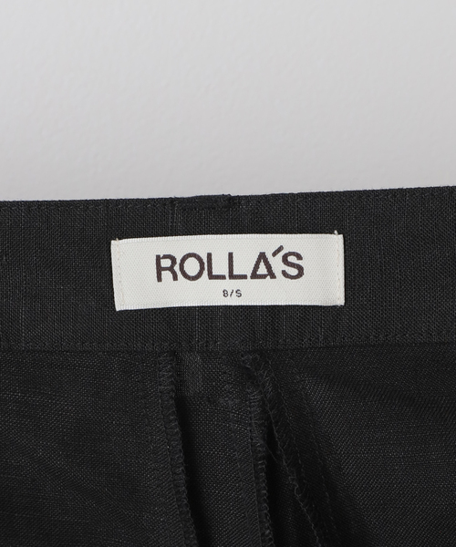 EDIT. FOR LULU パンツ スラックス 「ROLLAS/ローラス」リネン