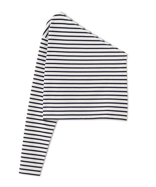ETRE TOKYO tシャツ Tシャツ ワンショルダーボーダープル