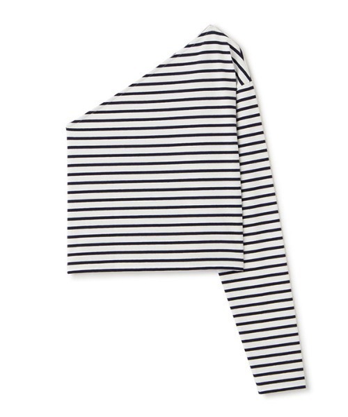 ETRE TOKYO tシャツ Tシャツ ワンショルダーボーダープル