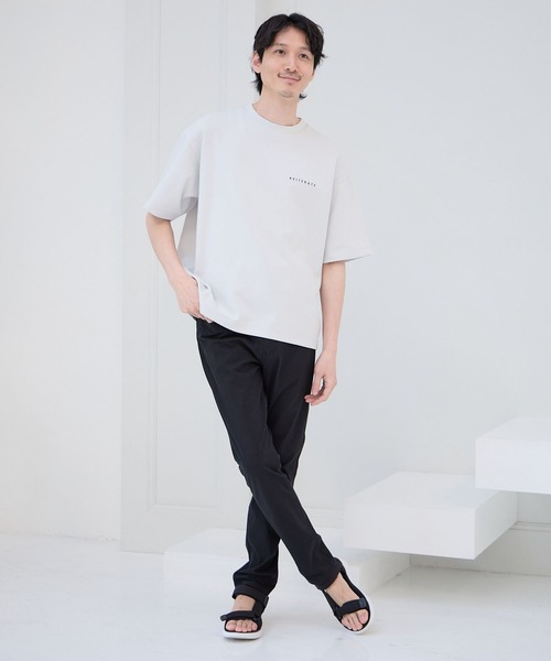 GLOBAL WORK tシャツ ライトクッションCOOLロゴ/半袖/986734