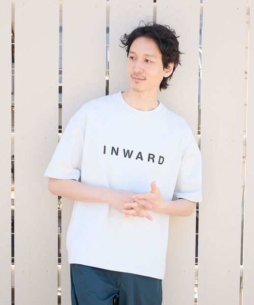 GLOBAL WORK tシャツ ライトクッションCOOLロゴ/半袖/986734