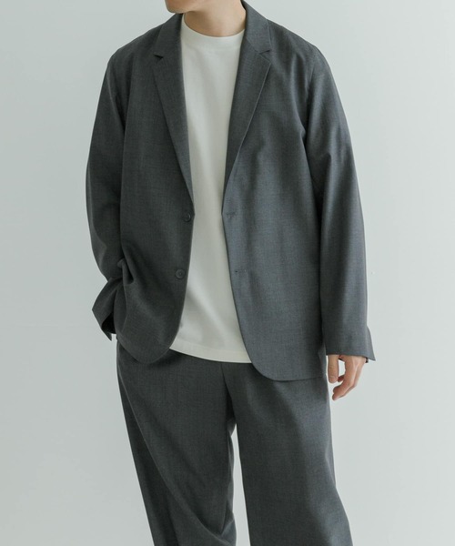 ATON（エイトン） コート ジャケット ATON WOOL TROPICAL JACKET