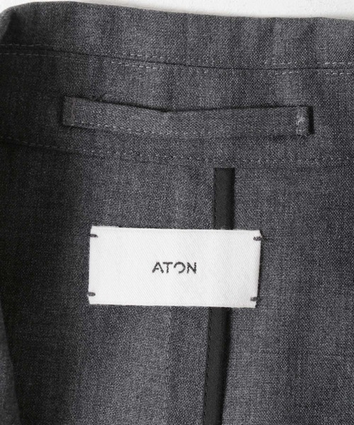 ATON（エイトン） コート ジャケット ATON WOOL TROPICAL JACKET