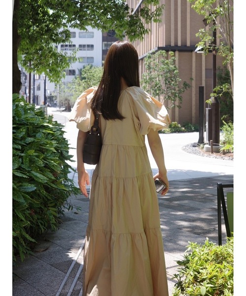 Stylevoice for xxx ワンピース 「yuiさんコラボ」パフスリーブ