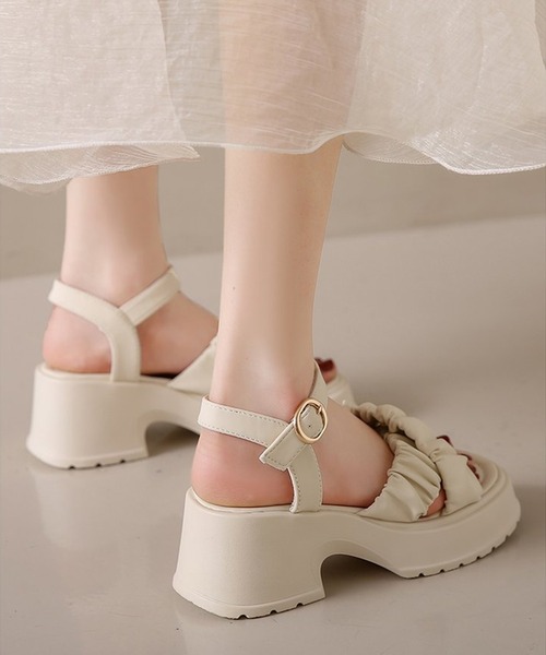 Lace Ladies（レースレディース） サンダル クロス シュシュ ベルト