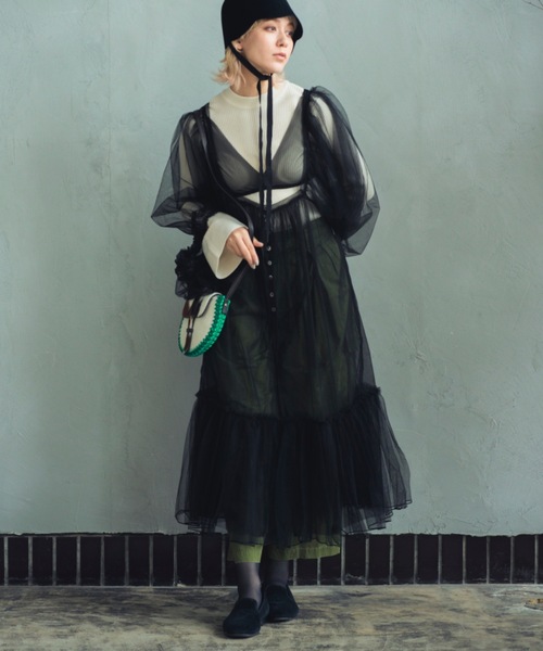 ORIENT MILLINERY ワンピース SHKA「シッカ」ヴィンテージネグリジェ風