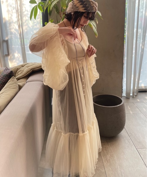 ORIENT MILLINERY ワンピース SHKA「シッカ」ヴィンテージネグリジェ風