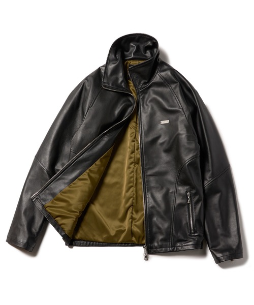 virgo Vawara Special Leather Jkt ライダース Virgo Black Leather Jacket | NYC Jackets