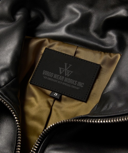 virgo Vawara Special Leather Jkt ライダース VIRGOwearworks（ヴァルゴウェアワークス）の「Vawara Special Leather