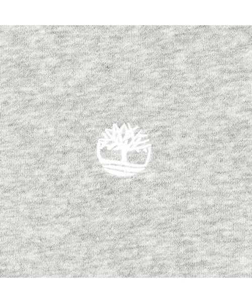 【Timberland】ロゴ プルオーバーパーカー グレー / 送料無料 Timberland ティンバーランド パーカー プルオーバー ロゴ 刺繍