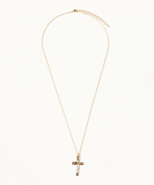 Ray BEAMS ネックレス フラワー クロス レディース : ZOZOTOWN