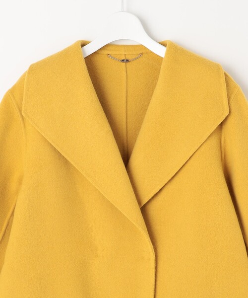 自由区（ジユウク） コート アウター ウールリバーショート コート