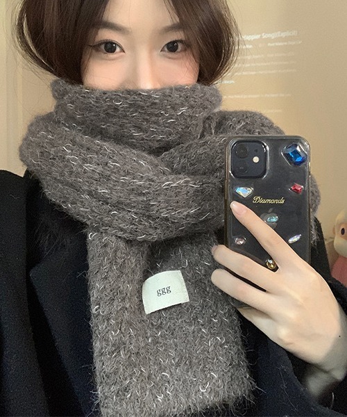 PRADA プラダ ニット マフラー ストール  マルチカラー PRADA プラダ ニット マフラー ストール マルチカラー PRADA プラダ