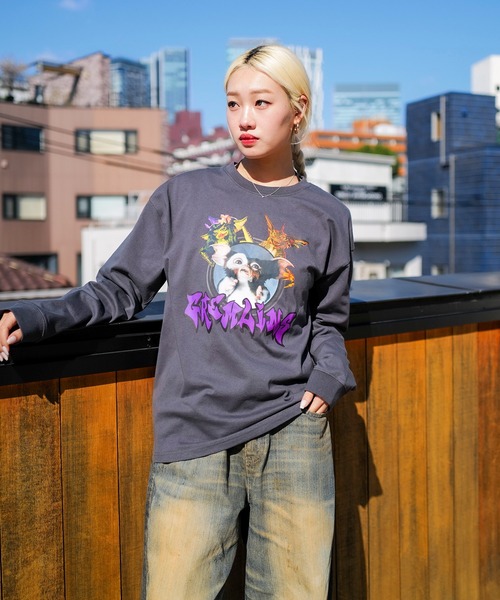 LB/S tシャツ 「GREMLINS/グレムリン」オリジナルデザインロンT