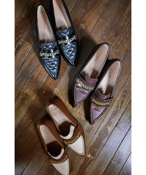 Her lip to ローファー Almost Everyday Chain Loafers
