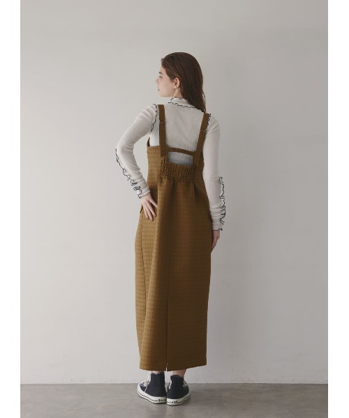 COEL ワンピース 千鳥ジャガードジップワンピース : ZOZOTOWN Yahoo!店 