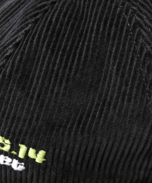 ☆hijiri☆【英国風コーデュロイ八角帽／ブラウン+ブラック】 Ruben キャップ 帽子 コーデユロイ バイカラー フラットバイザー