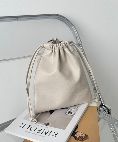 CLEA ショルダーバッグ バッグ 2WAY巾着ミニショルダーバッグ