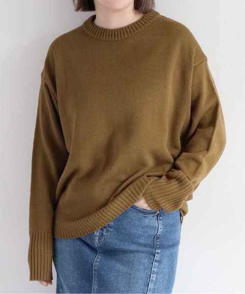 cepo（セポ） ニット セーター カシミアタッチクルーネックニット