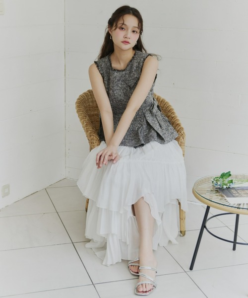 Olu.（オルドット） スカート ランダムギャザースカート : ZOZOTOWN