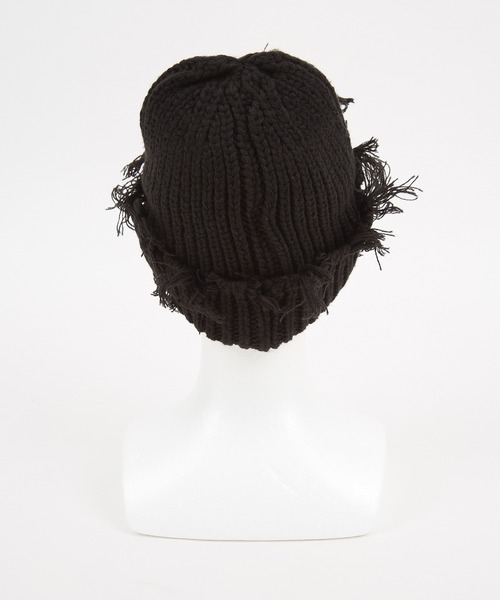 ankoROCK ニット帽 ニットキャップ an meets zakka NEW YORKロゴ刺繍