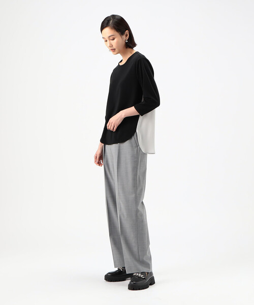 COMME CA（コムサ） パンツ 「セットアップ対応」2WAYストレッチトロ