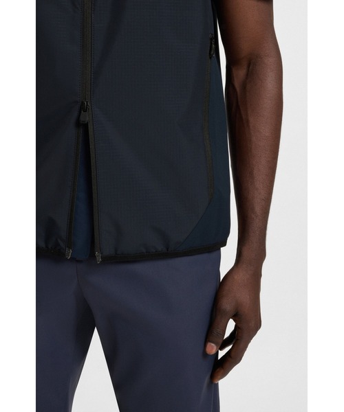 BOSS（HUGO BOSS） ベスト ジレ はっ水ゴルフベスト デコラティブ