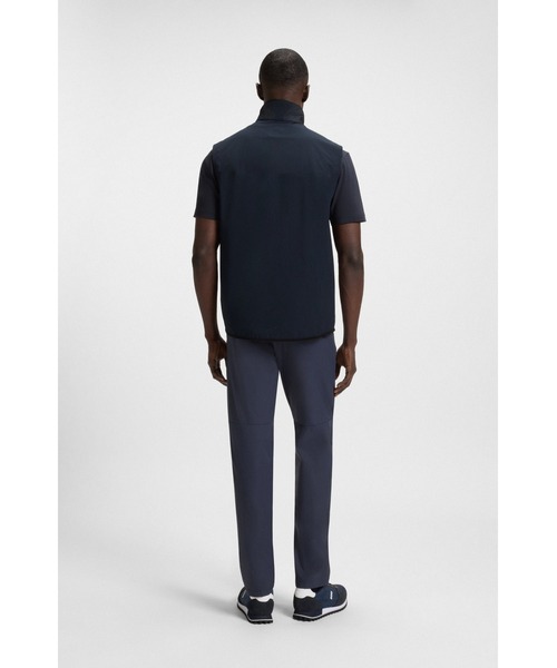 BOSS（HUGO BOSS） ベスト ジレ はっ水ゴルフベスト デコラティブ