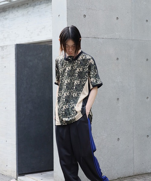 安価 PUMA tシャツ PUMA/プーマ×SCYE /サイ FOOTBALL SHIRT ウェア