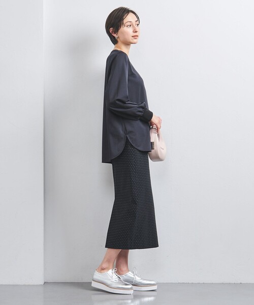 United Arrows ポンチ シャツテール カットソー 長袖 現行品 美品 UNITED ARROWS｜ポンチ シャツテール カットソー | Rakuten