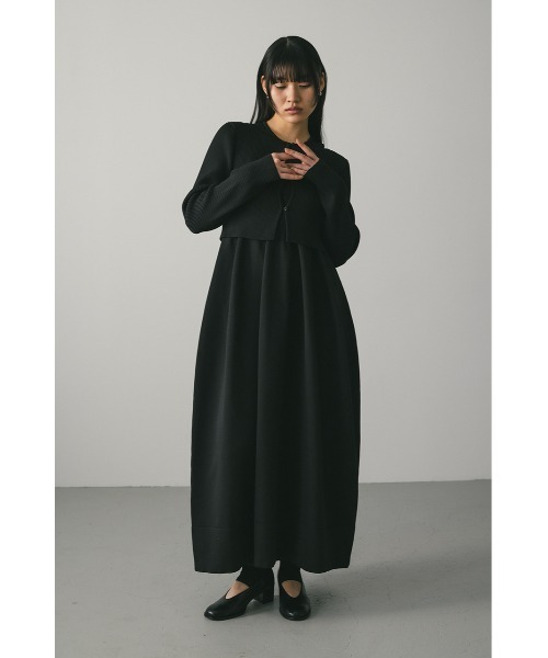 2ピースアメスリフォルムワンピース BLK STYLEMIXER ワンピース 2ピースアメスリフォルムワンピース