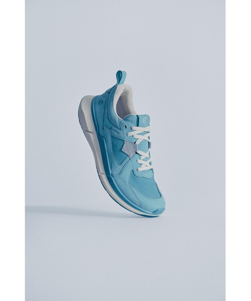 スニーカー ECCO バイオム 2.2 本革 レディース GORETEX 防水 多用途 アスレジャースニーカー レディースの画像