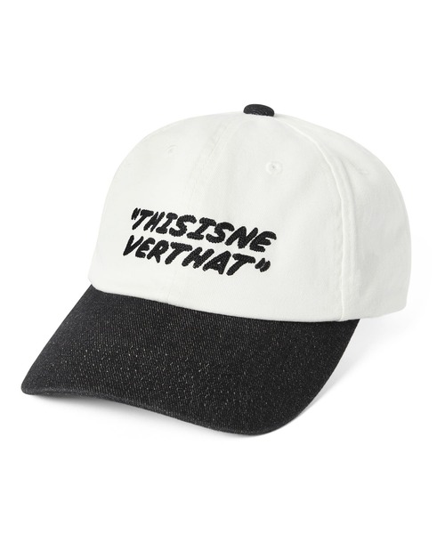 thisisneverthat ★ Visor Denim Cap キャップ 韓国人気 thisisneverthat キャップ 帽子 Visor Denim Cap メンズ